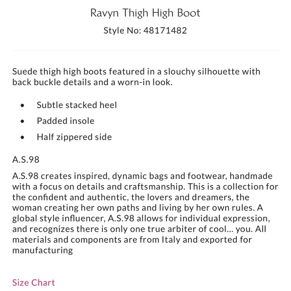 A.S.98 Ravyn Thigh High Boot - Picture 15 of 16